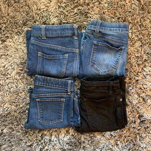 4 Pairs of Girls Jeans